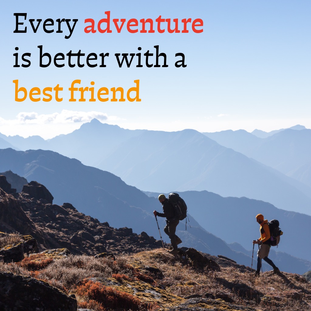 Adventure With Friends | Friendship Quotes Images quotes and wishes