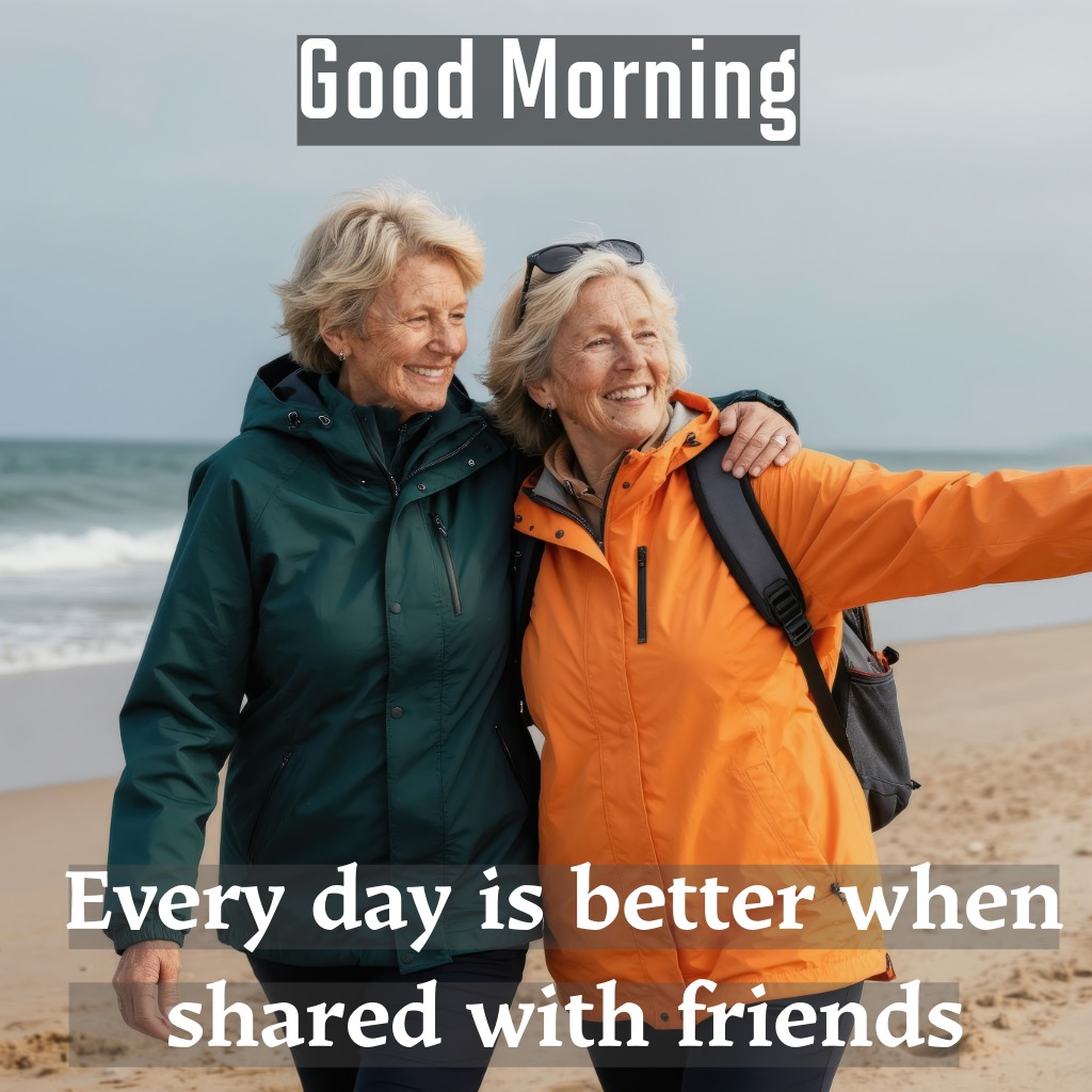 Beach Friendship Morning | Good Morning Friendship Images quotes and wishes