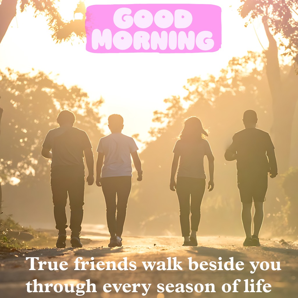 Best Friends Walking Together | Good Morning Friendship Images quotes and wishes