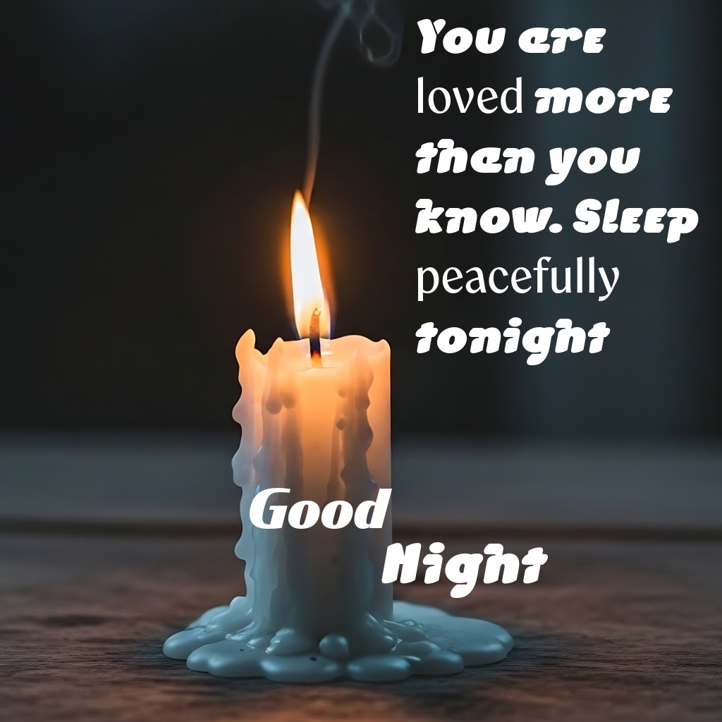 Candle Good Night Blessing