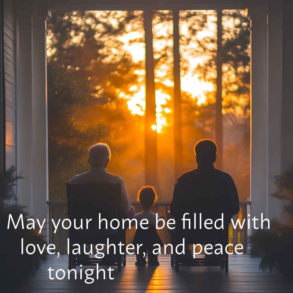Family Evening Blessing | Good Night Images With Quotes quotes and wishes