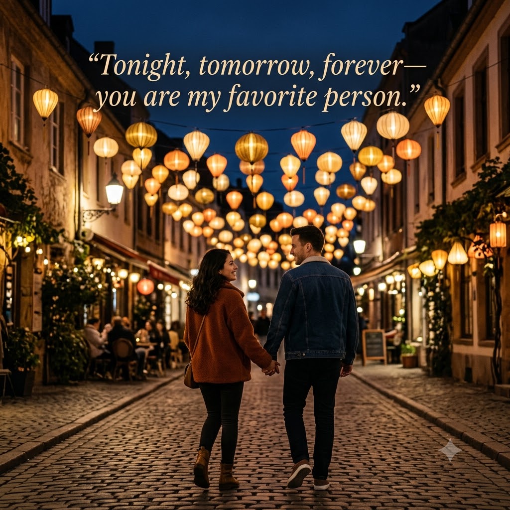 Forever My Favorite | Good Night Images Between Couples quotes and wishes