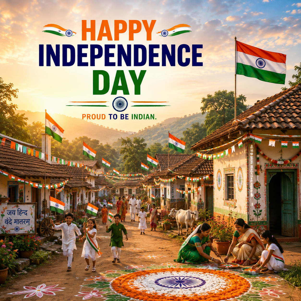 Freedom Reaches Every Corner of India | Happy Independence Day Images quotes and wishes
