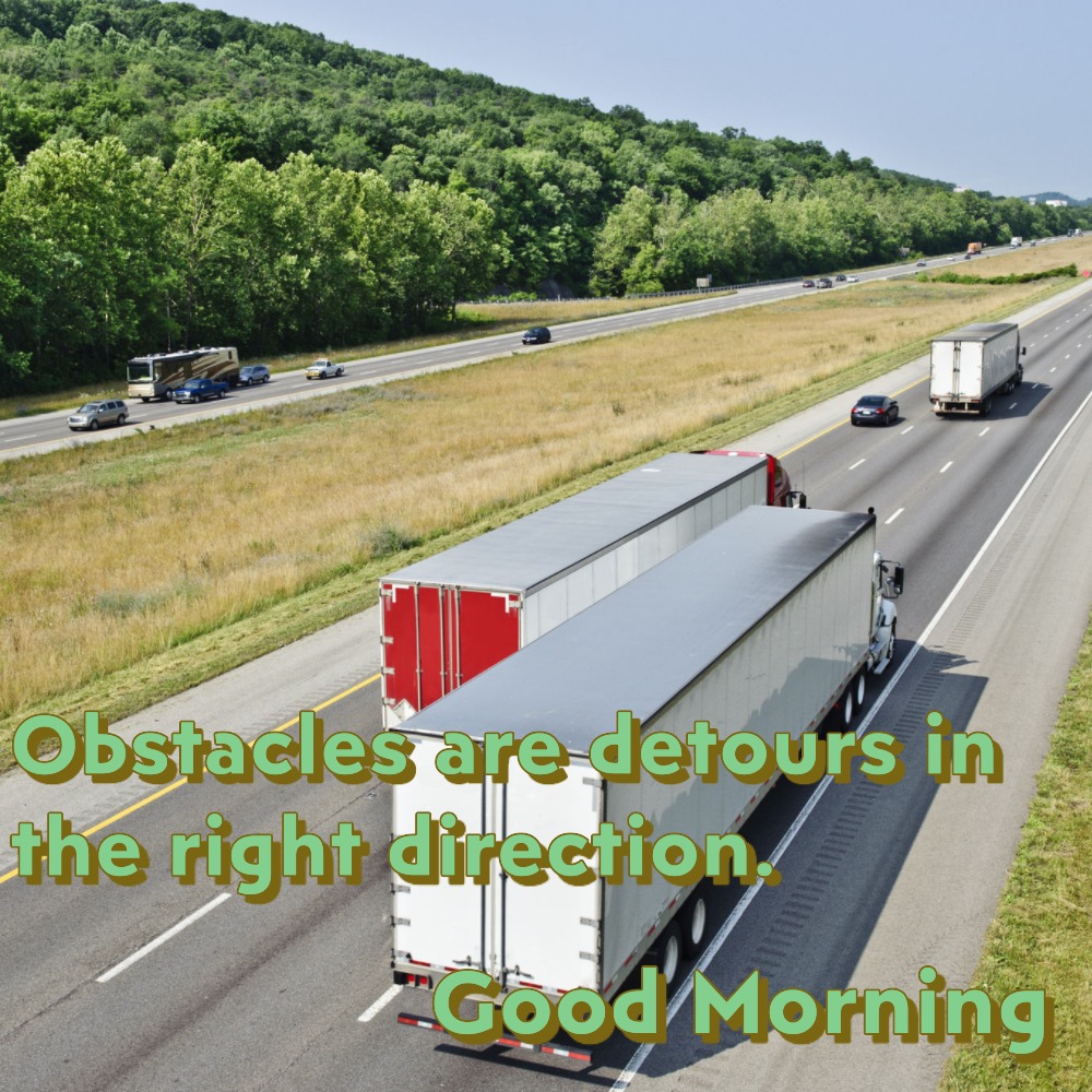 Good Morning Wishes Image With Highway | Good Morning Images With Quotes quotes and wishes