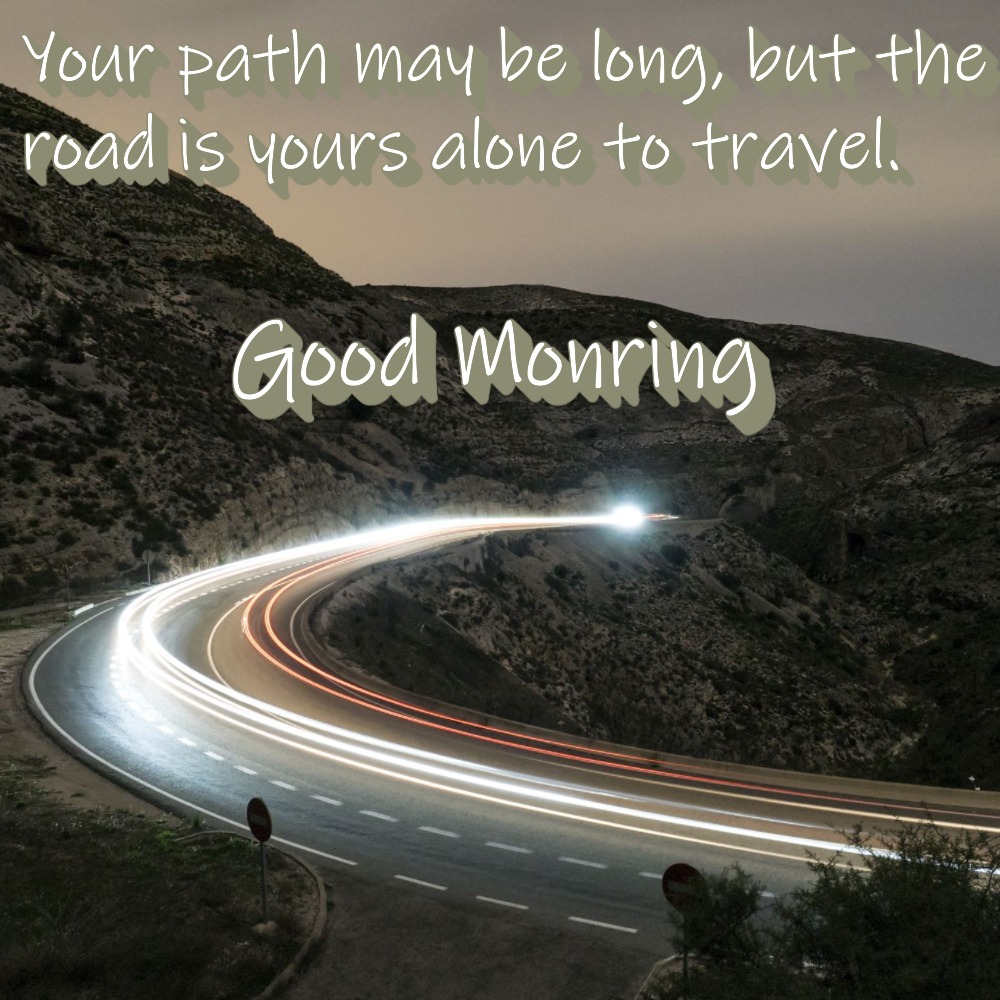 Good Morning Wishes Image With Highways | Good Morning Images With Quotes quotes and wishes