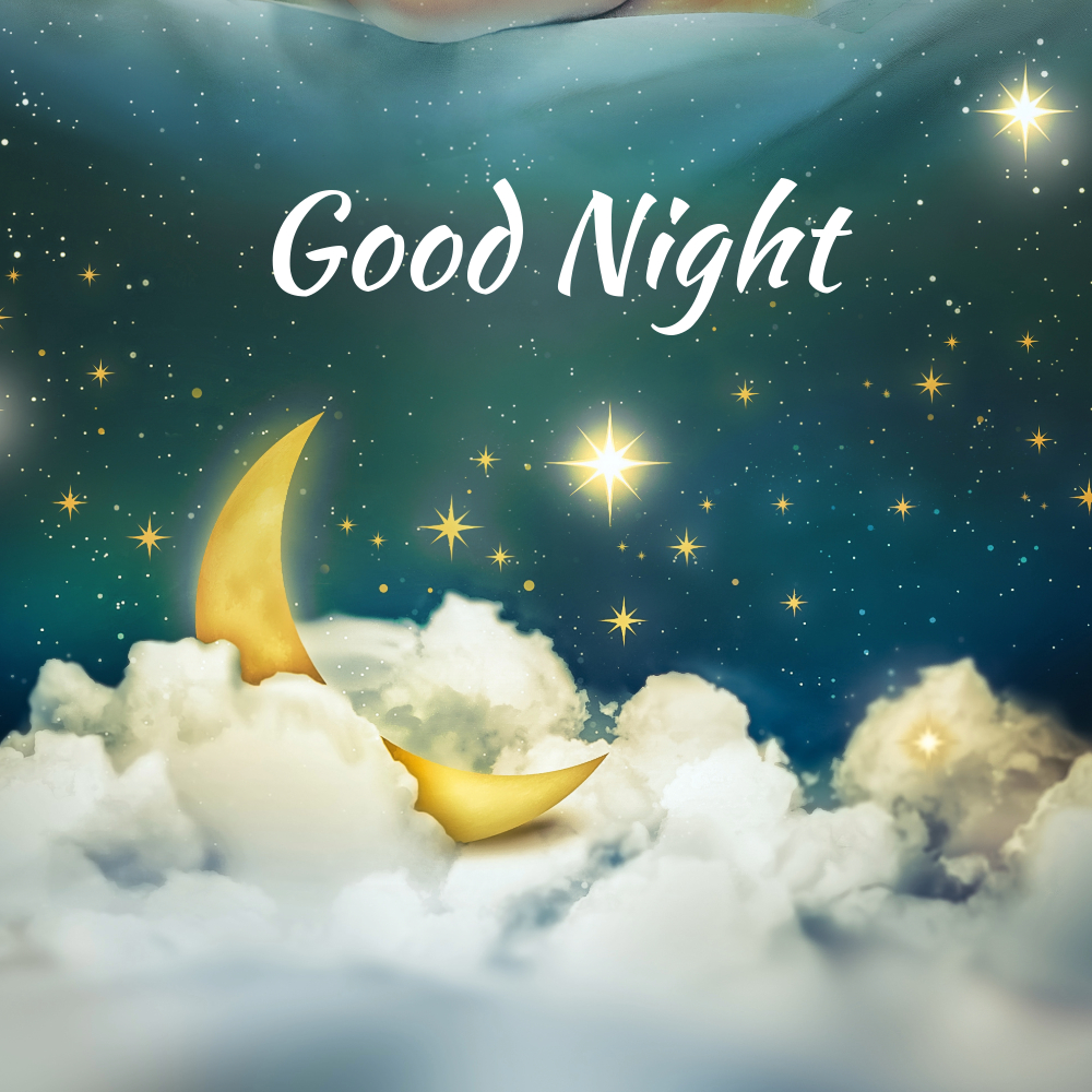 Good Night Images With Moon | Good Night Images quotes and wishes