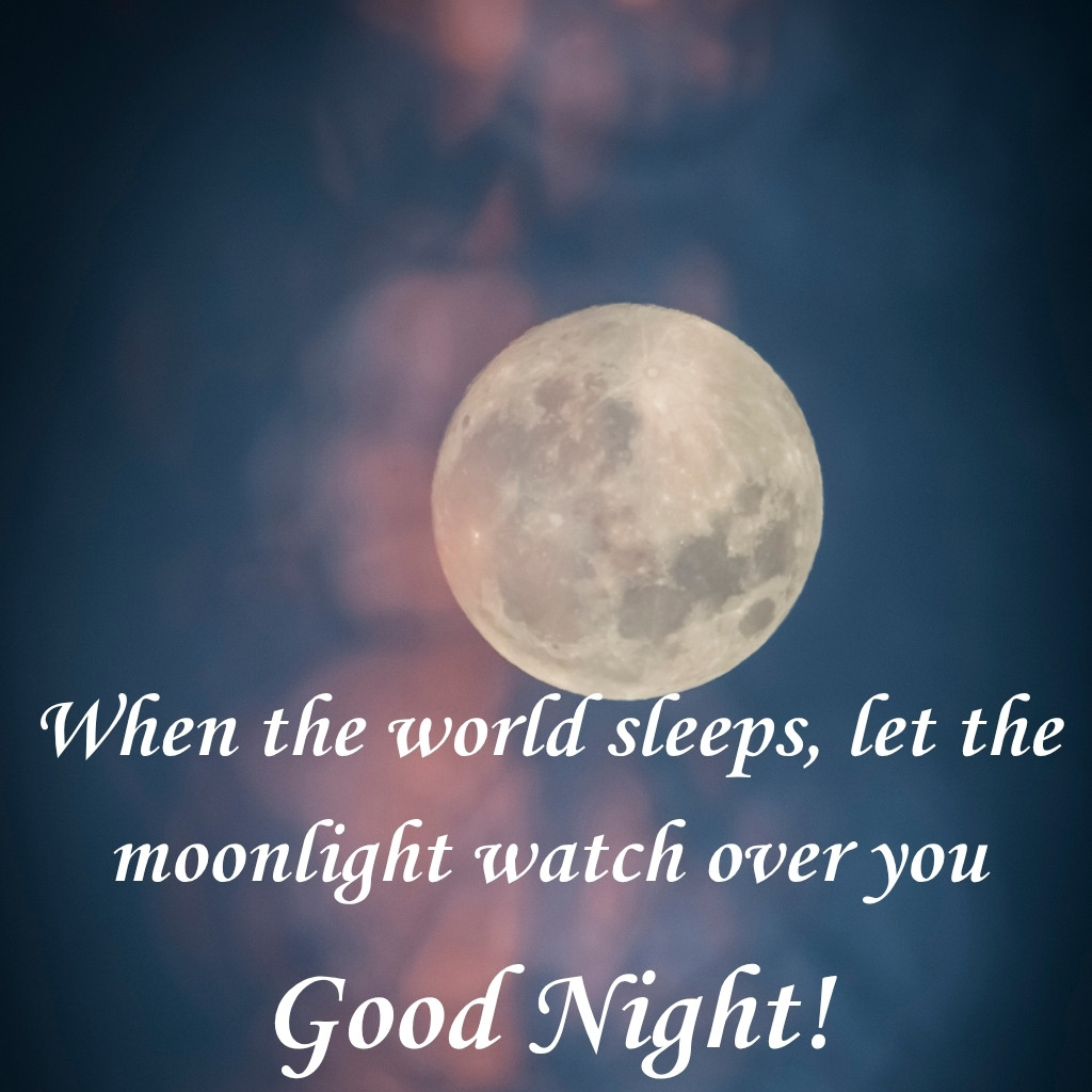 Good Night Images With Moon 15 | Good Night Images With Moon quotes and wishes