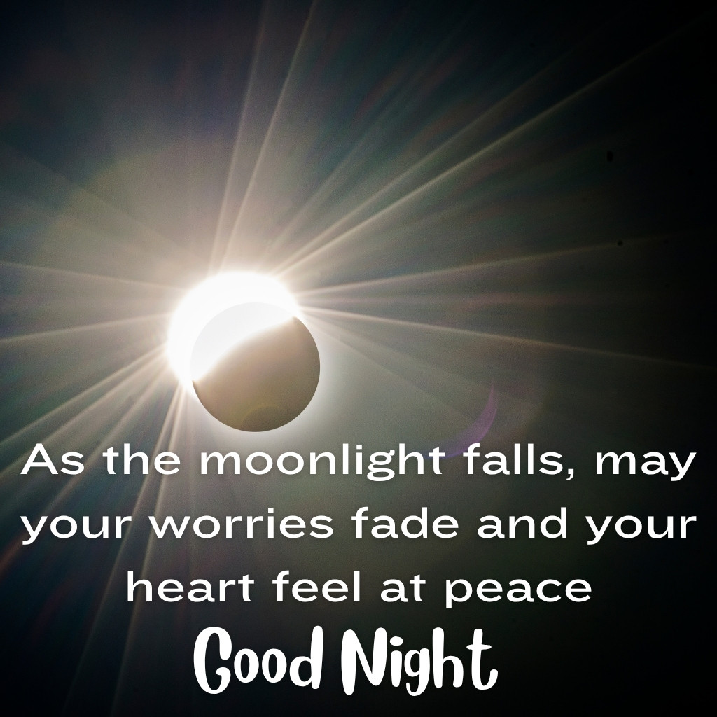 Good Night Images With Moon 05 | Good Night Images With Moon quotes and wishes
