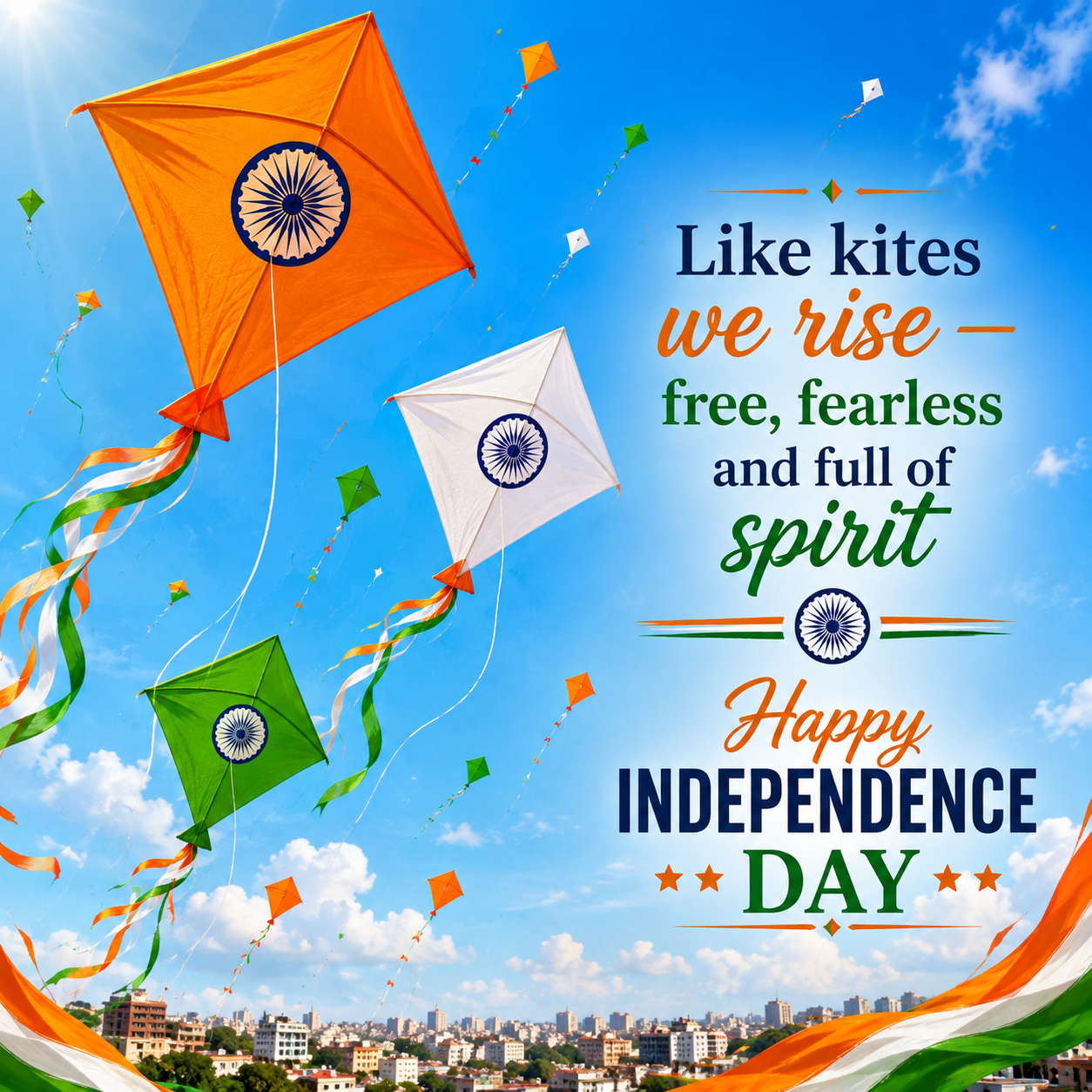 Happy Independence Day Kite Flying | Happy Independence Day Images quotes and wishes