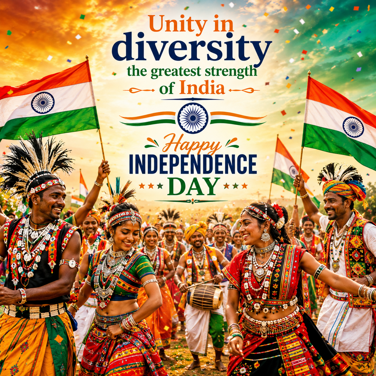 Happy Independence Day Tribal Dance | Happy Independence Day Images quotes and wishes