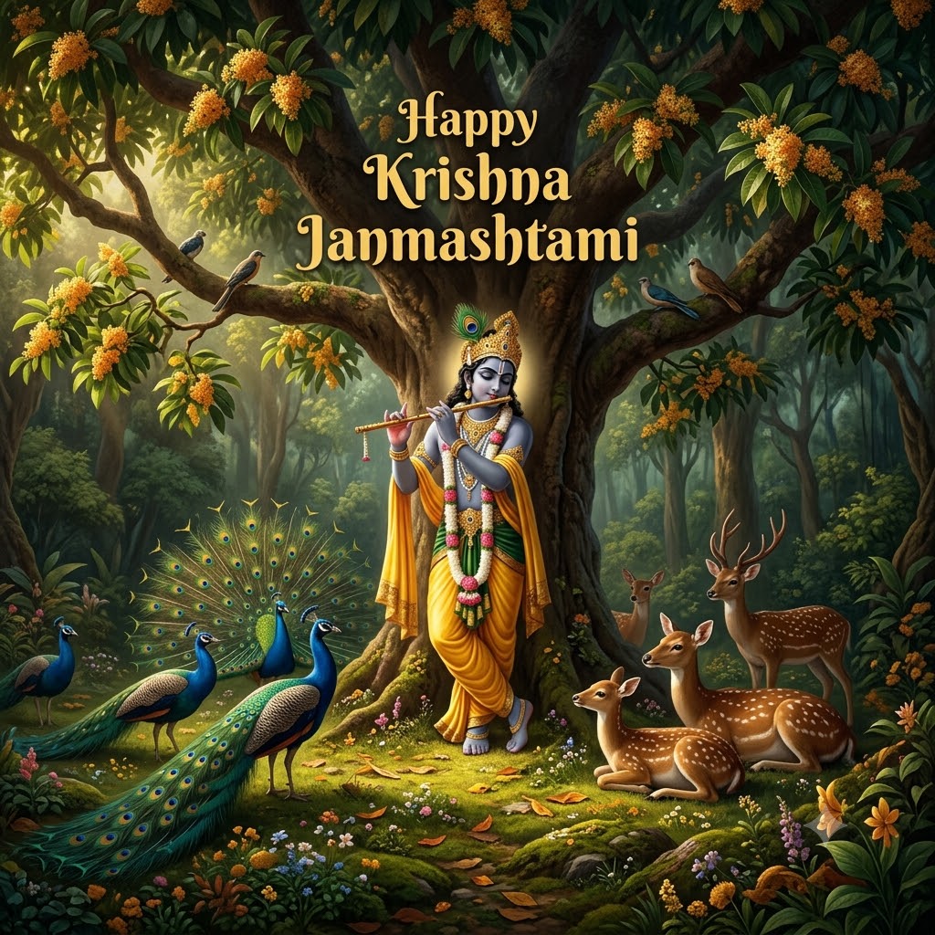 May Krishna Bring Harmony Into Your Life | Happy Krishna Janmashtami Images quotes and wishes