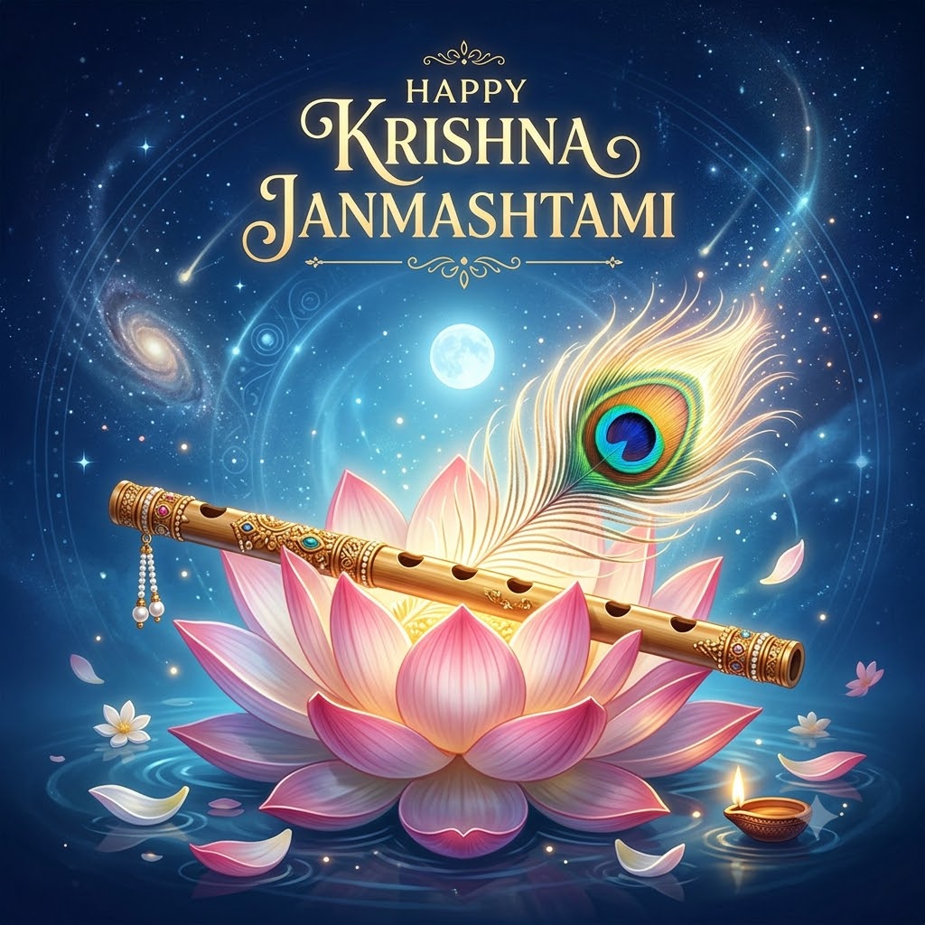 May Krishna's Grace Be With You Always | Happy Krishna Janmashtami Images quotes and wishes