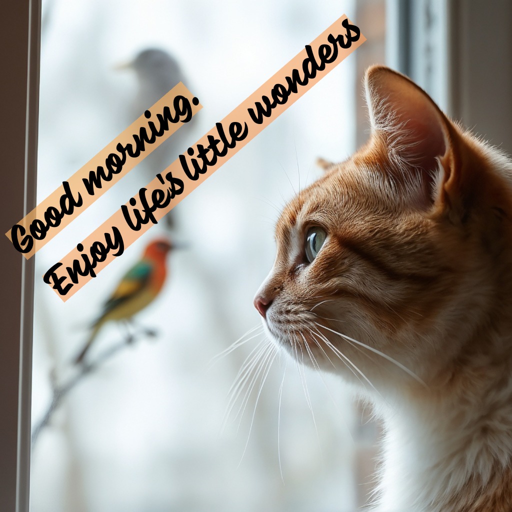 Morning Window Watcher