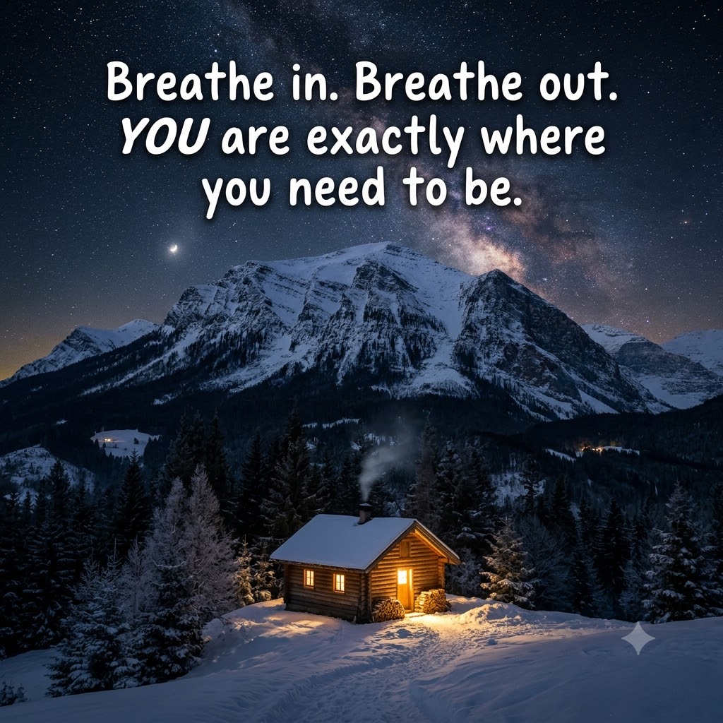 Mountain Serenity Night | Good Night Images 2026 quotes and wishes