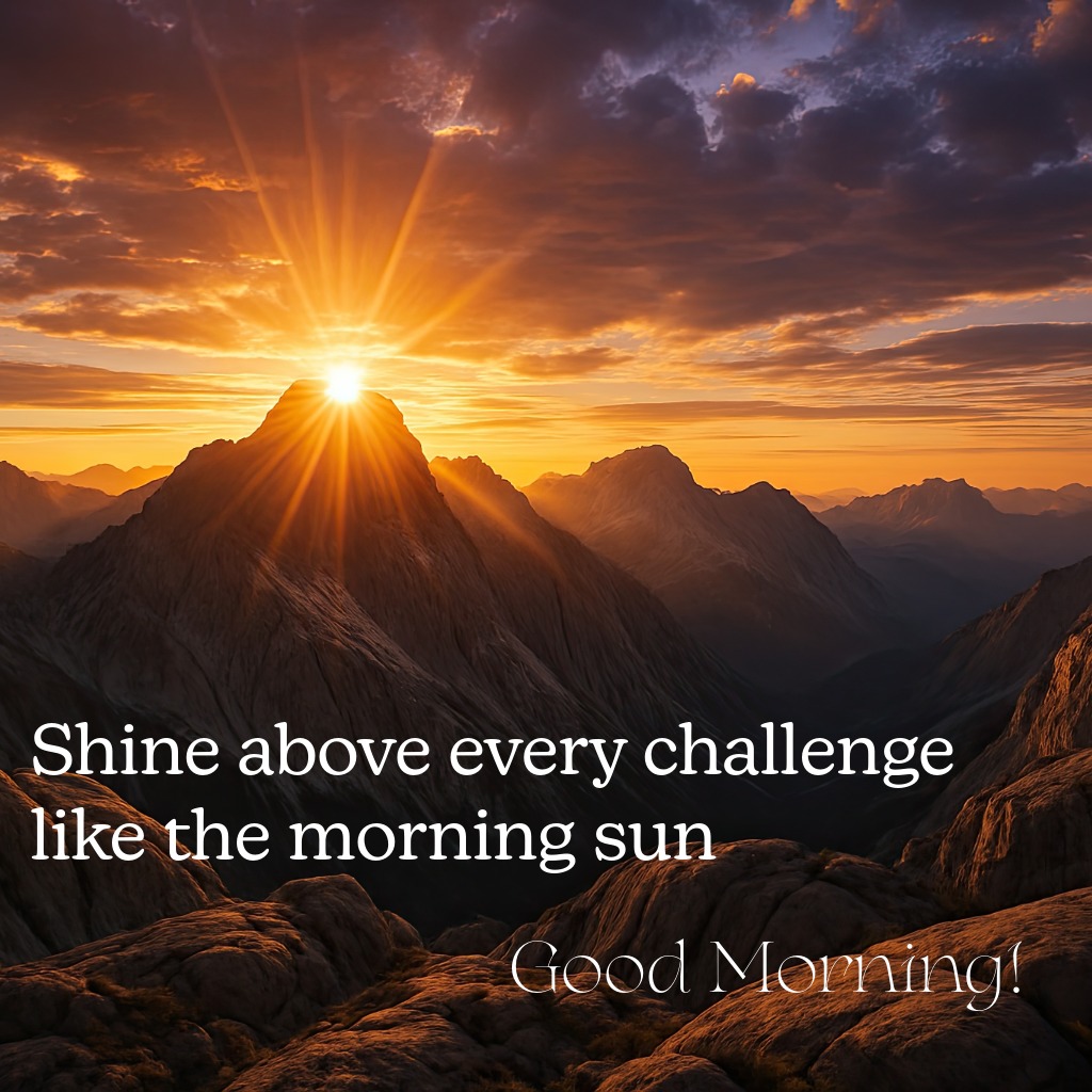 Mountain Sunshine Inspiration