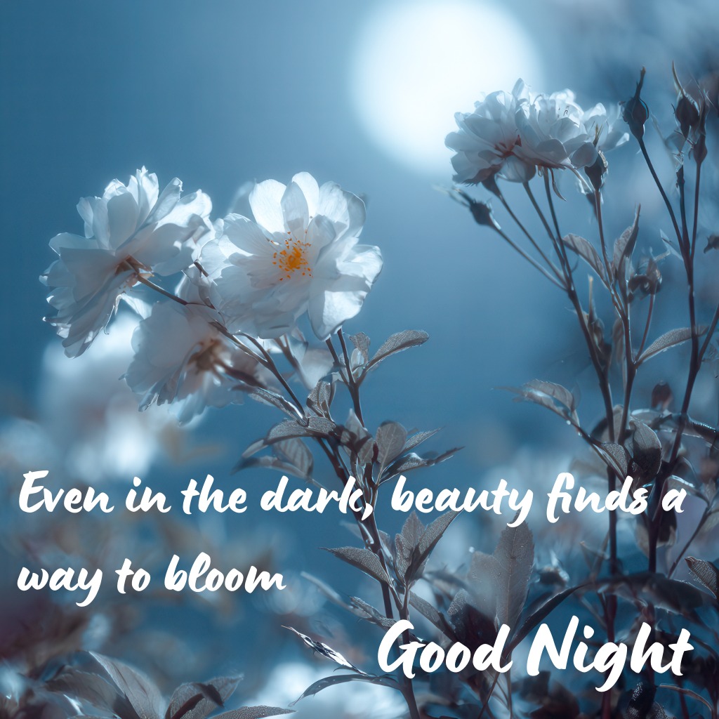 Night Blooming Flowers | Good Night Images 2026 quotes and wishes