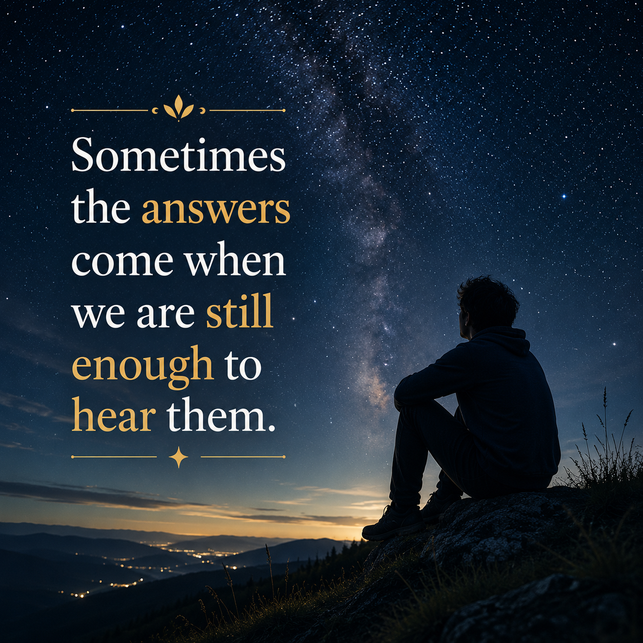 Night Holds Answers Quote | Good Night Images With Quotes quotes and wishes
