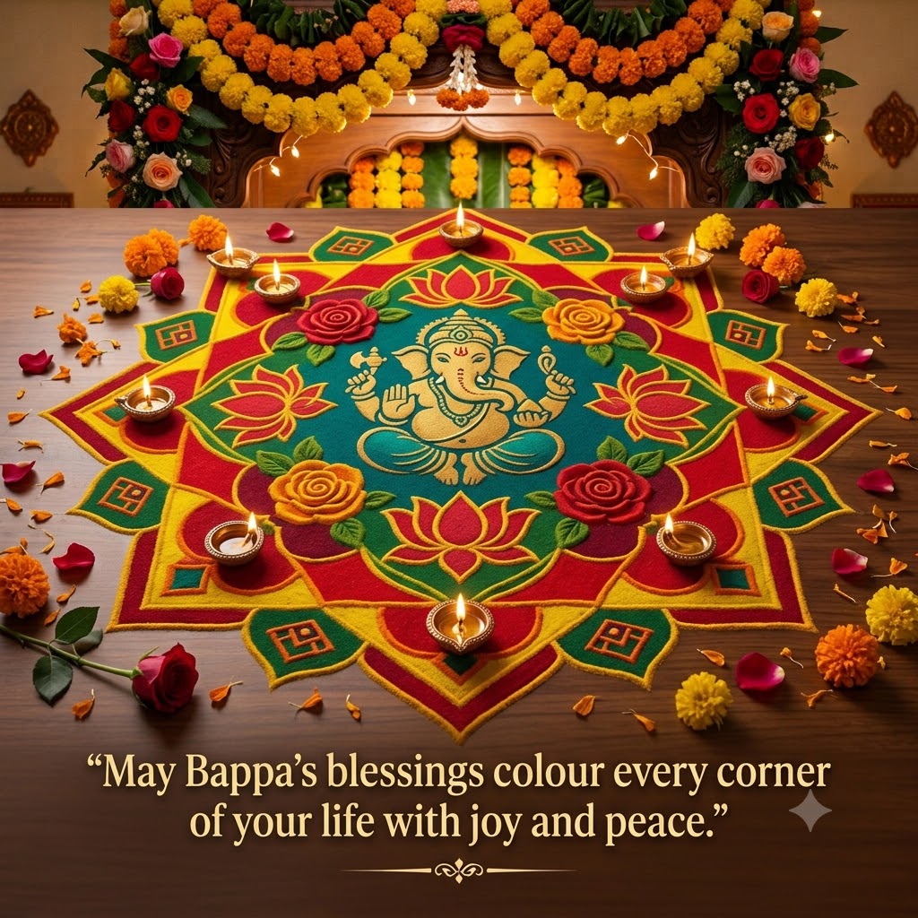 Rangoli of Devotion