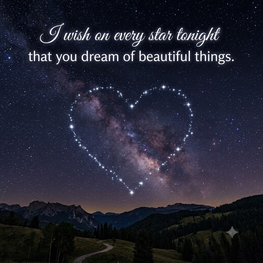 Stars For You Good Night | Good Night Images Between Couples quotes and wishes