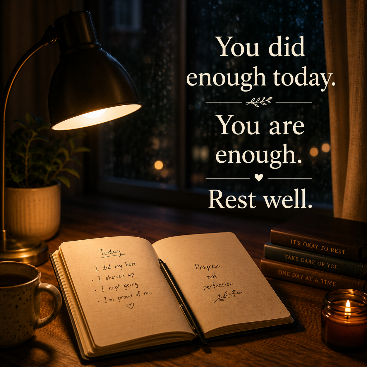You Did Enough Good Night | Good Night Images With Quotes quotes and wishes